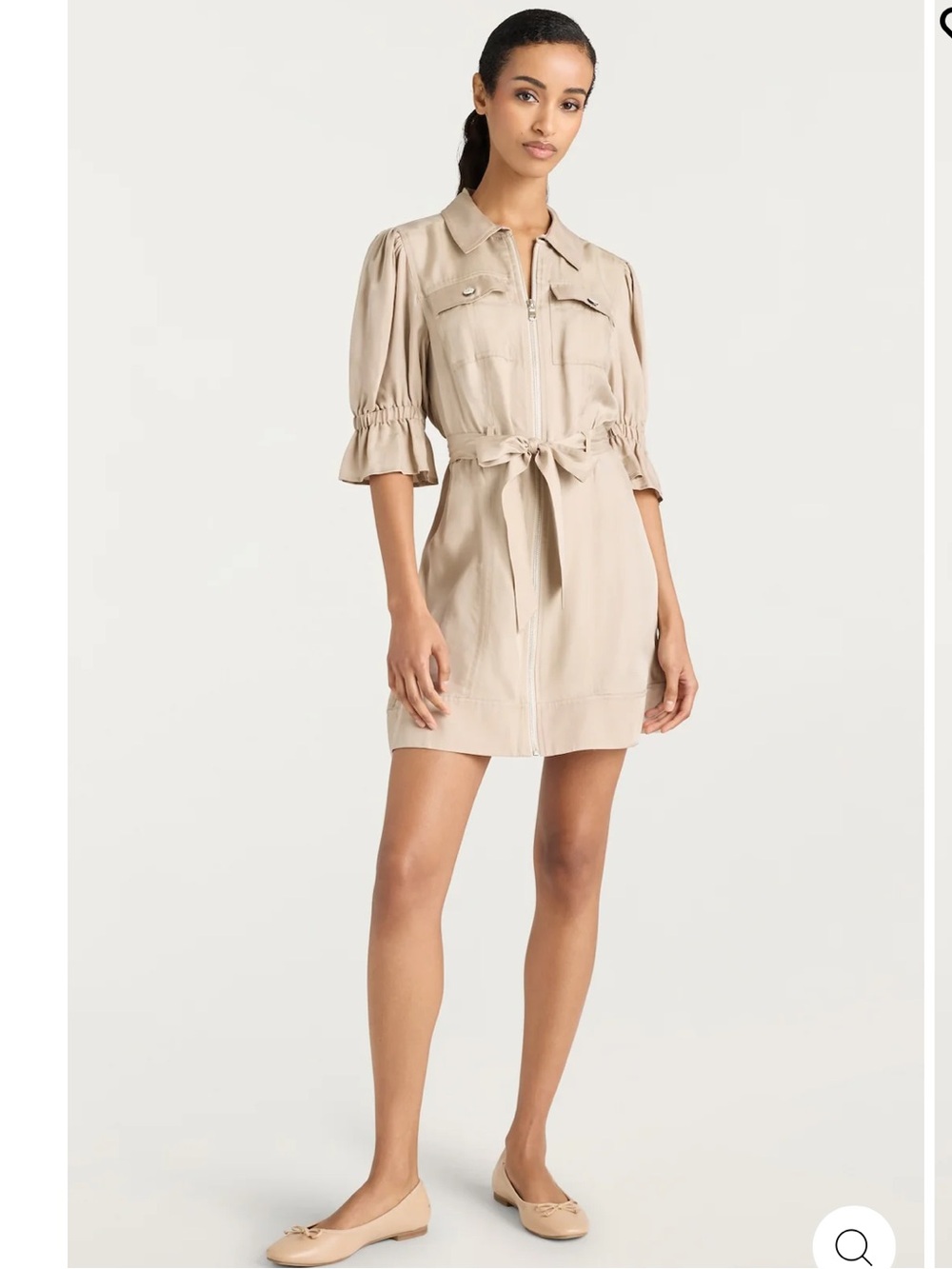 cinq a sept , holly dress (4) khaki